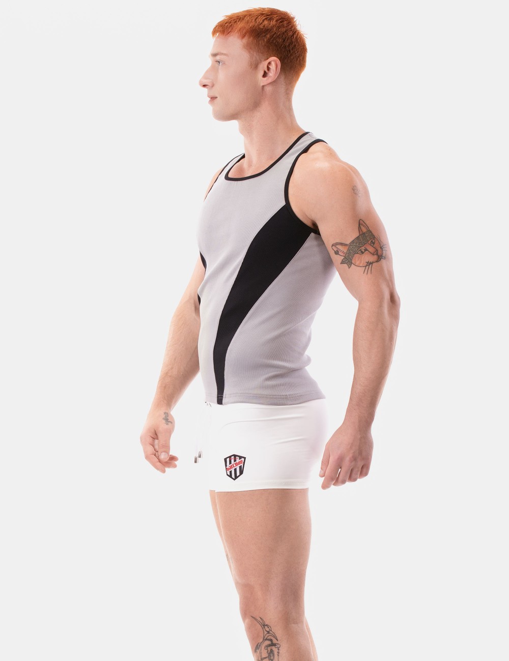 Tank Top Dervi - Grey-Black