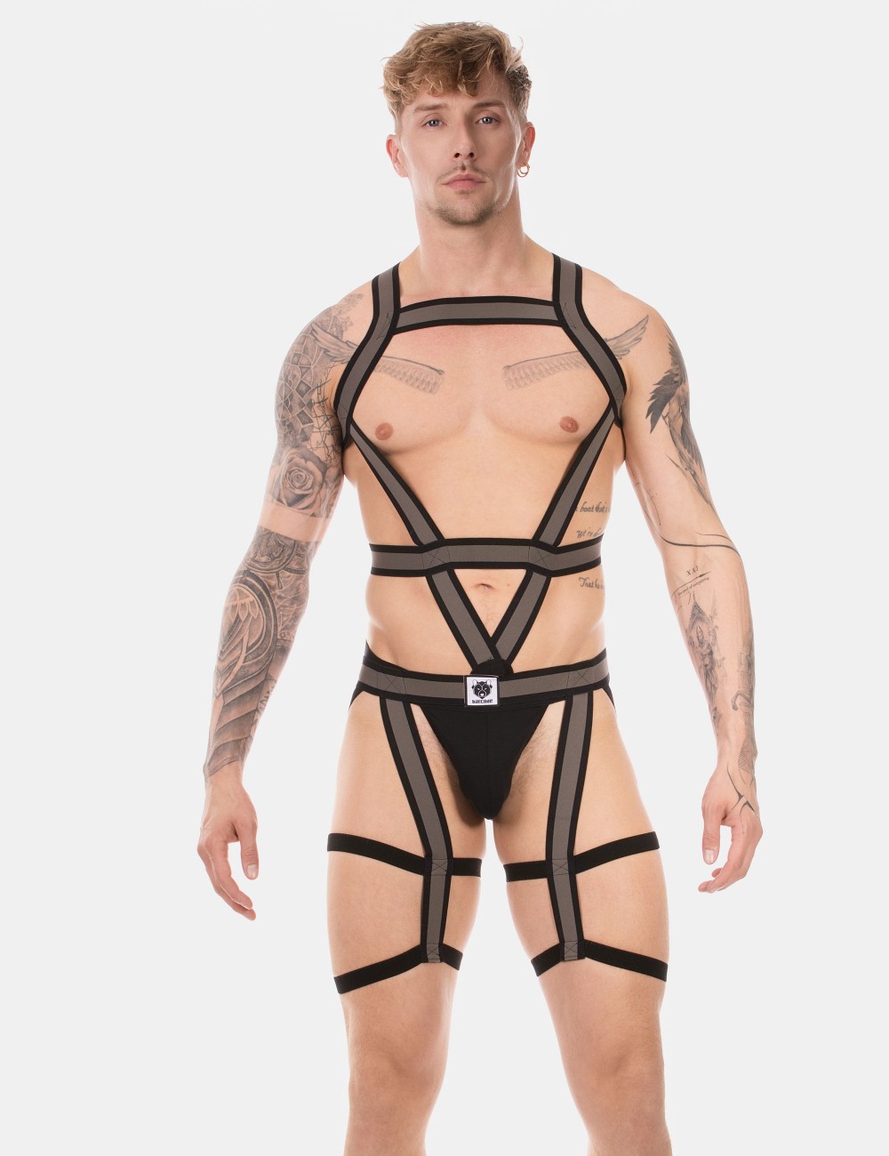 Harness Duo Javed - Grey-Black