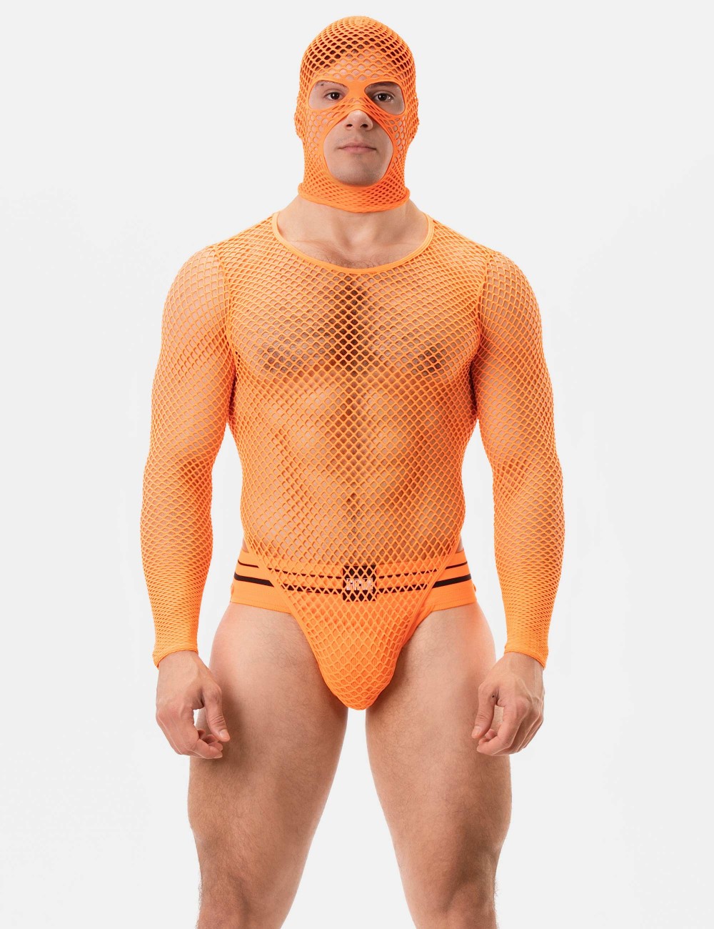 Fishnet Body Como - Neonorange