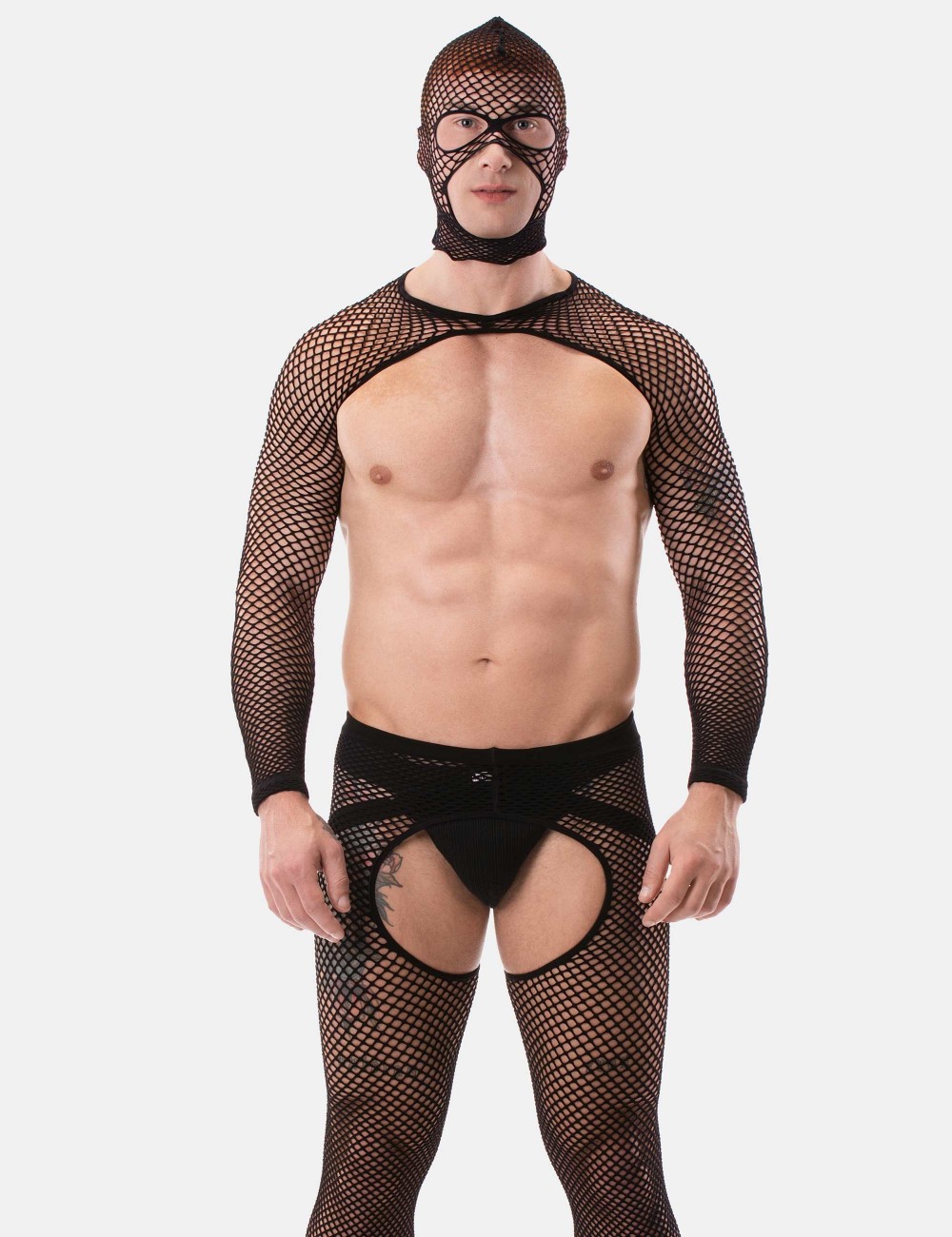 Fishnet Leggings Cacci - Black