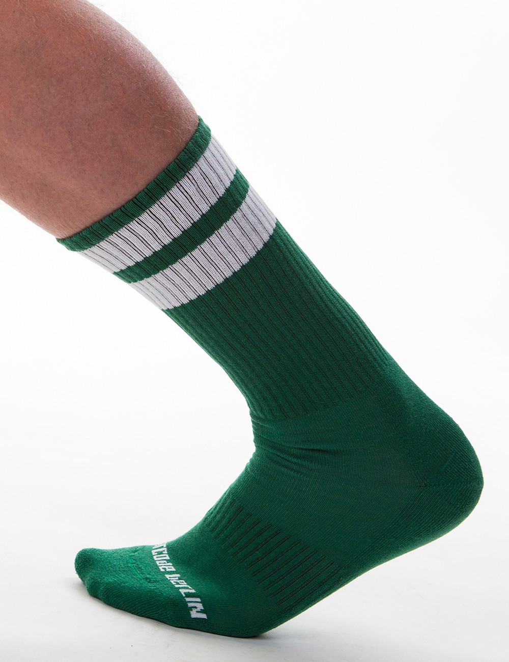 Gym Socks - Army-White