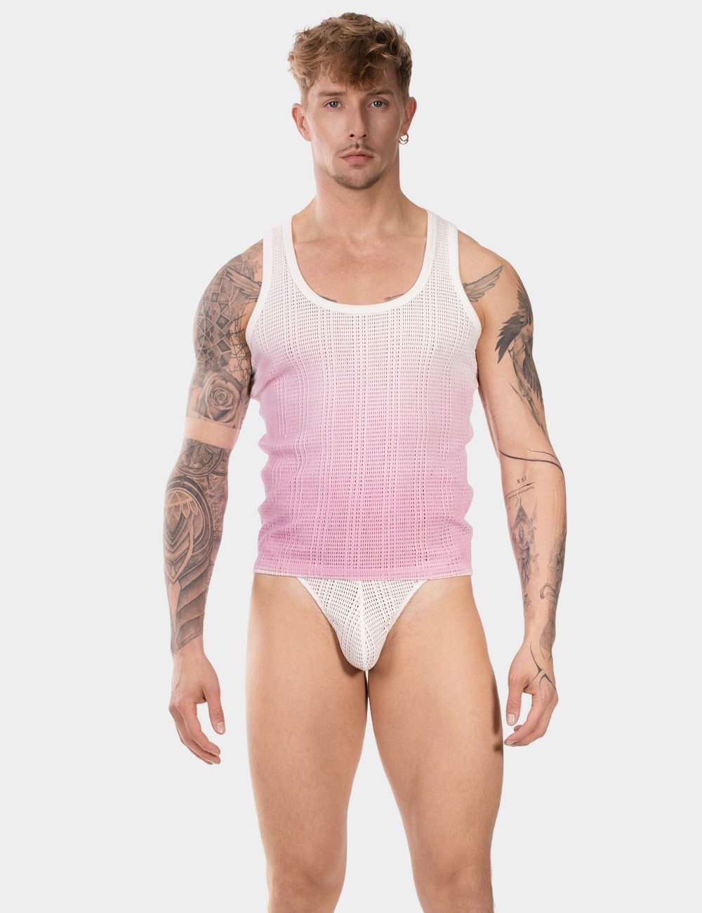 Tank Top Danko - White-Pink