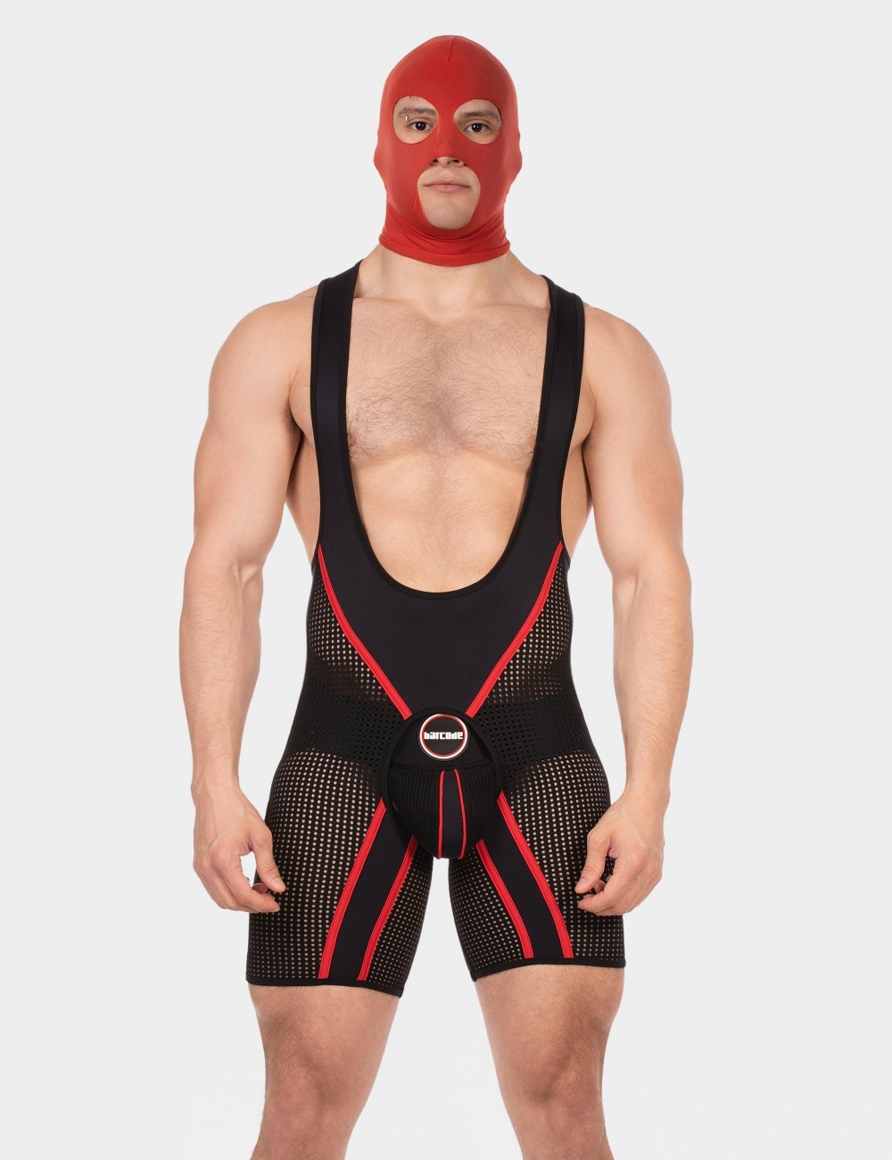 Face Mask Tase - Red