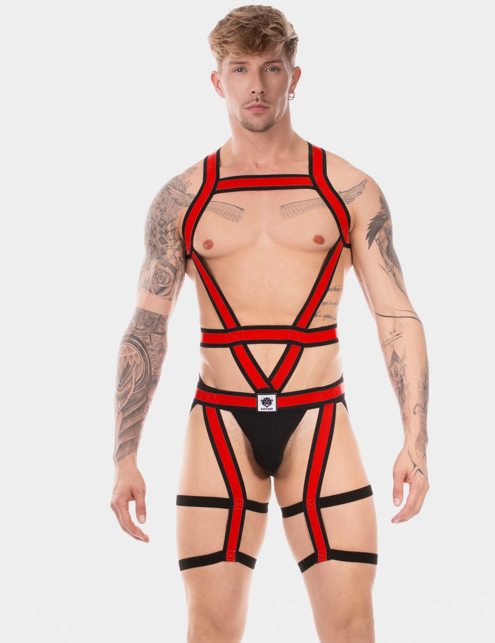 Harness Duo Javed - Red-Black