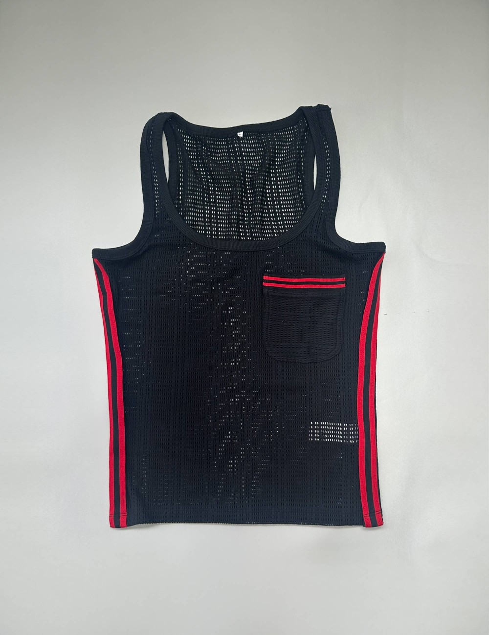 Tank Top Lilan - Black-Red