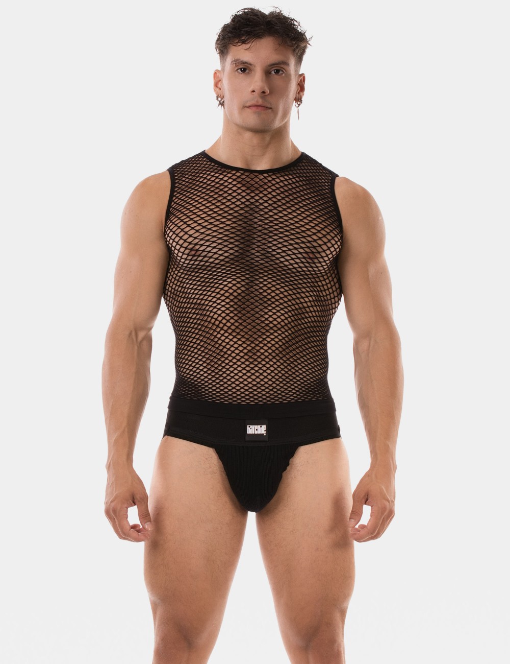 Fishnet Tank Top Stefano -...