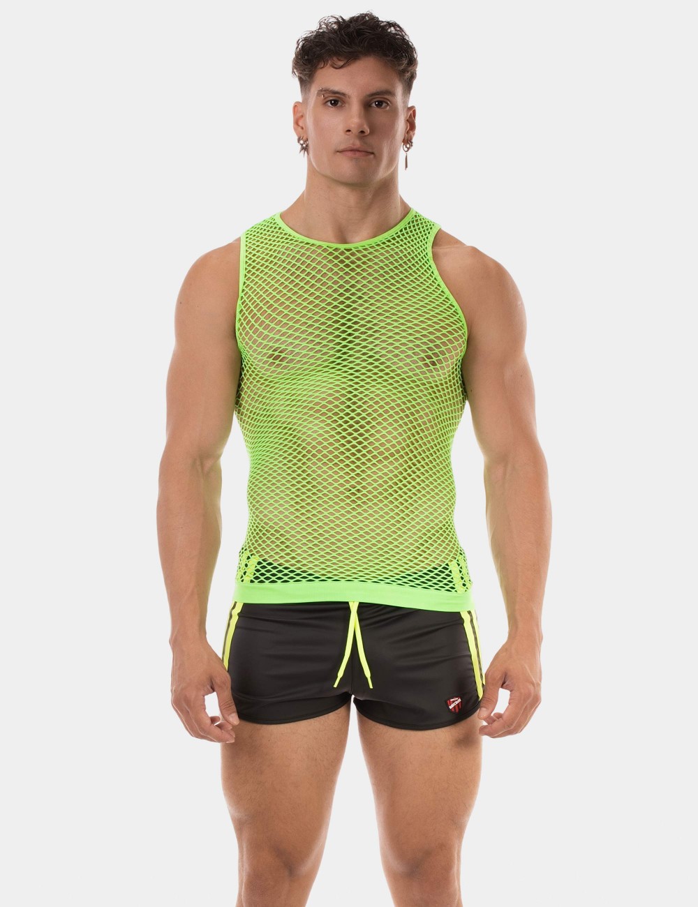 Fishnet Tank Top Stefano -...