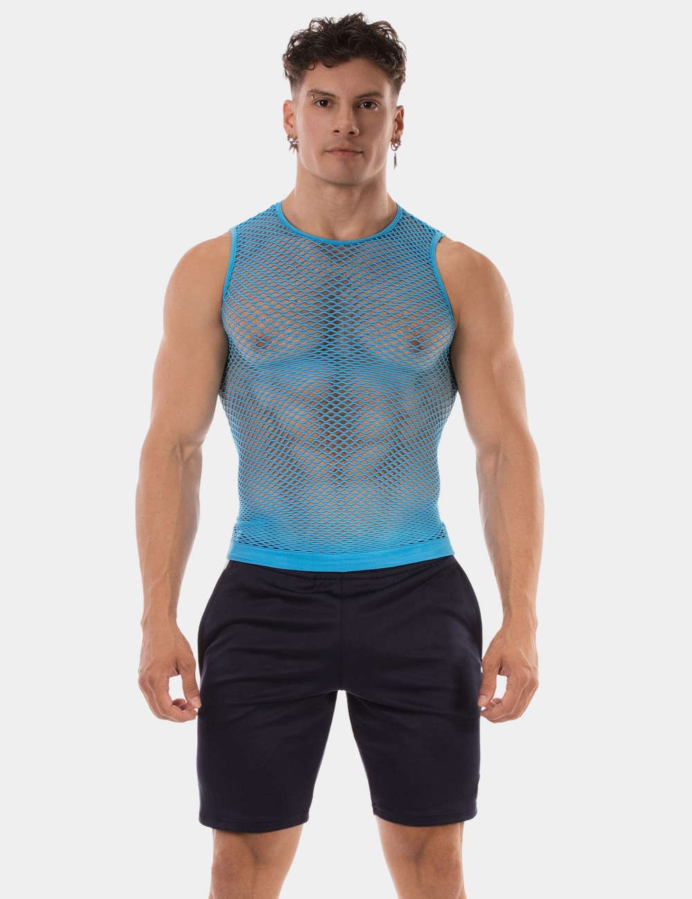 Fishnet Tank Top Stefano -...