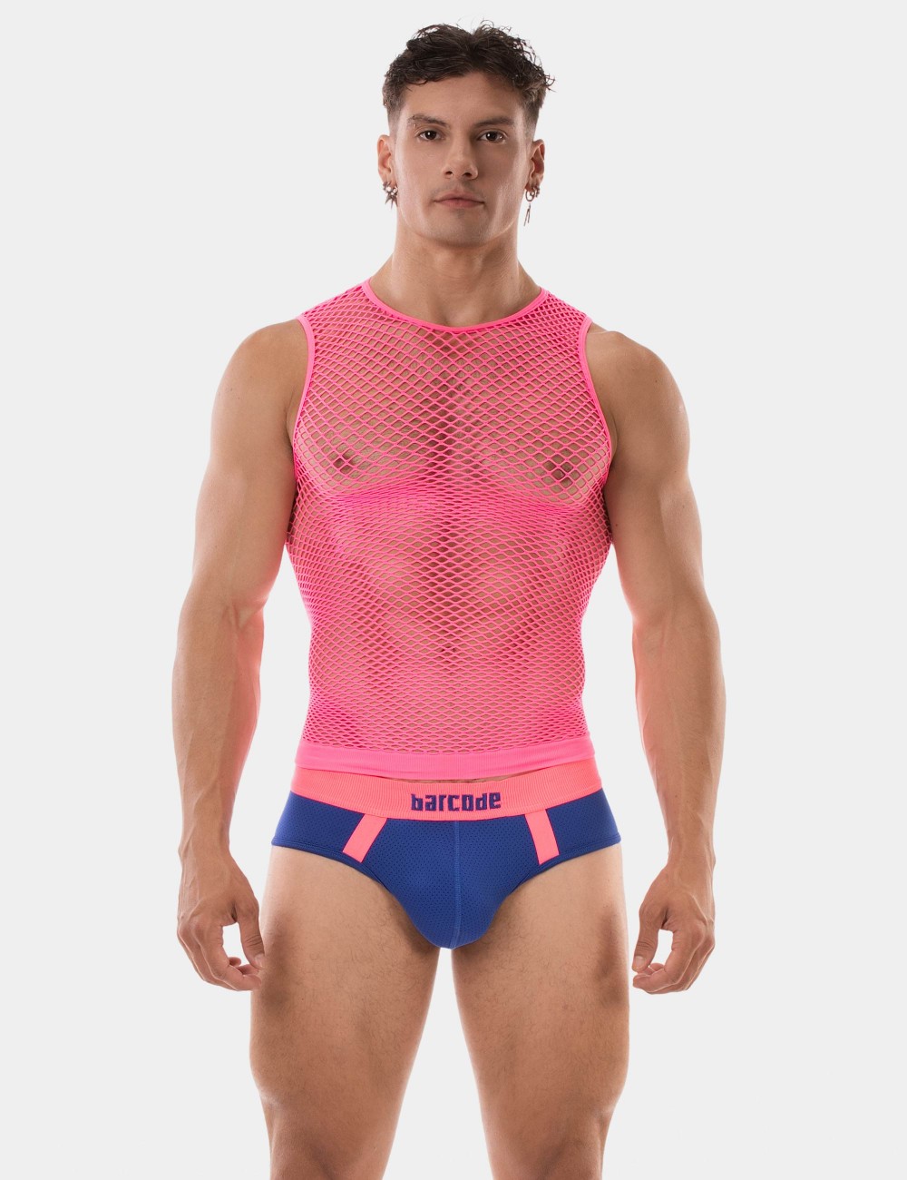 Fishnet Tank Top Stefano -...