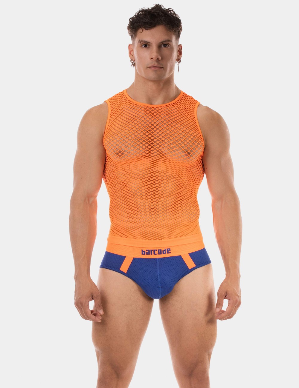 Fishnet Tank Top Stefano -...