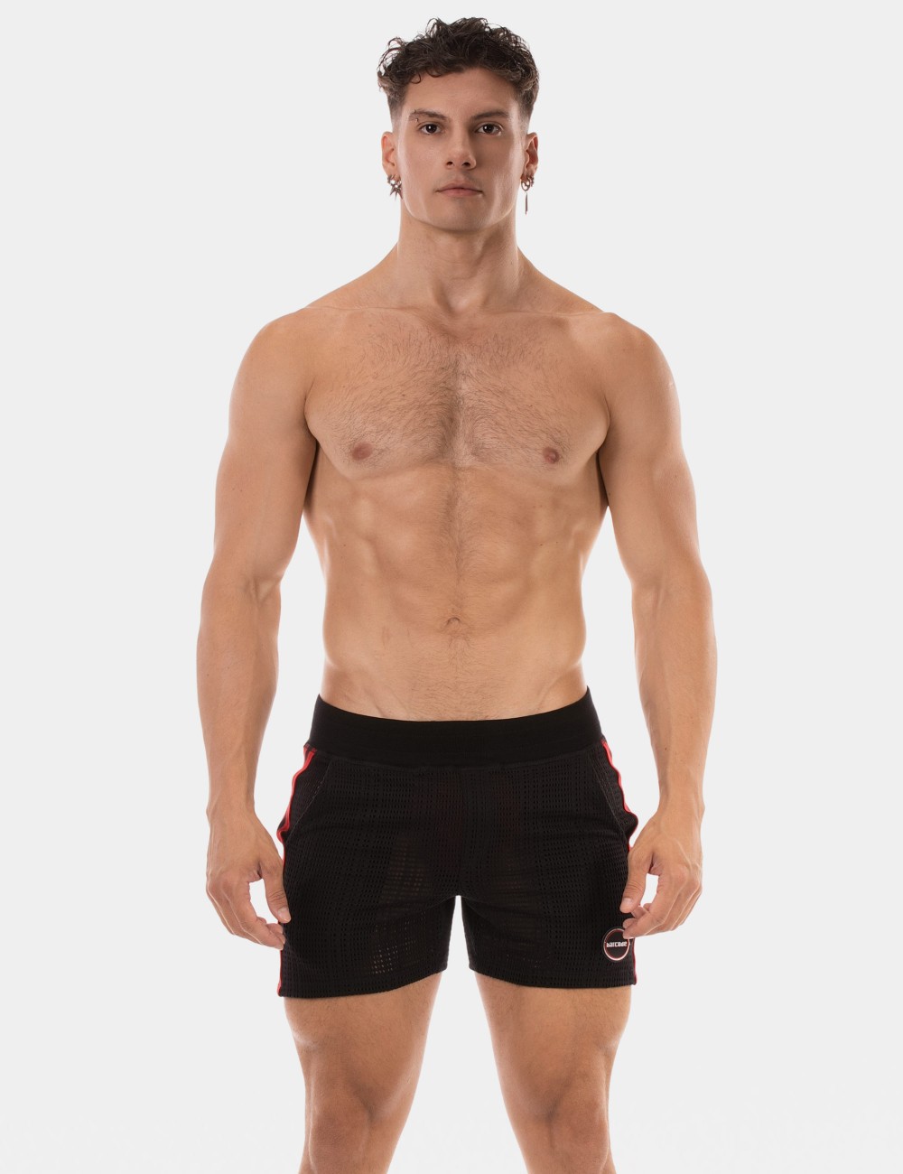 Short Jean-Pierre - Black-Red