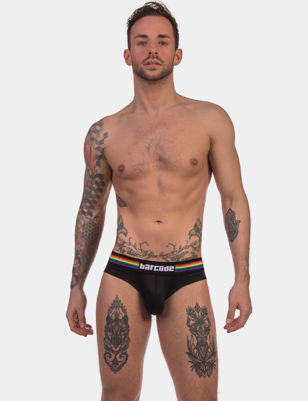 Barcode Pride Brief - Black