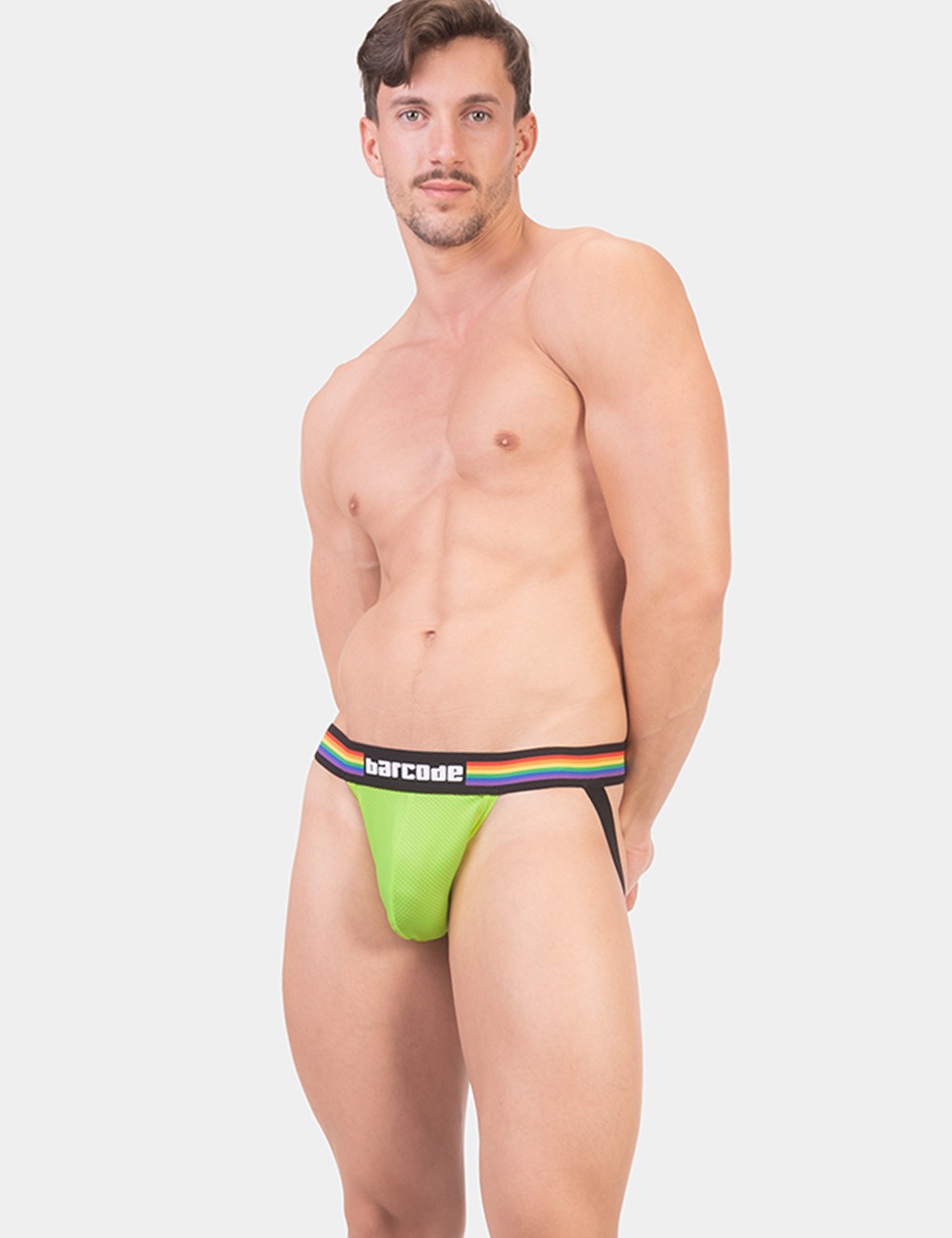 Barcode Pride Jock - Neongreen