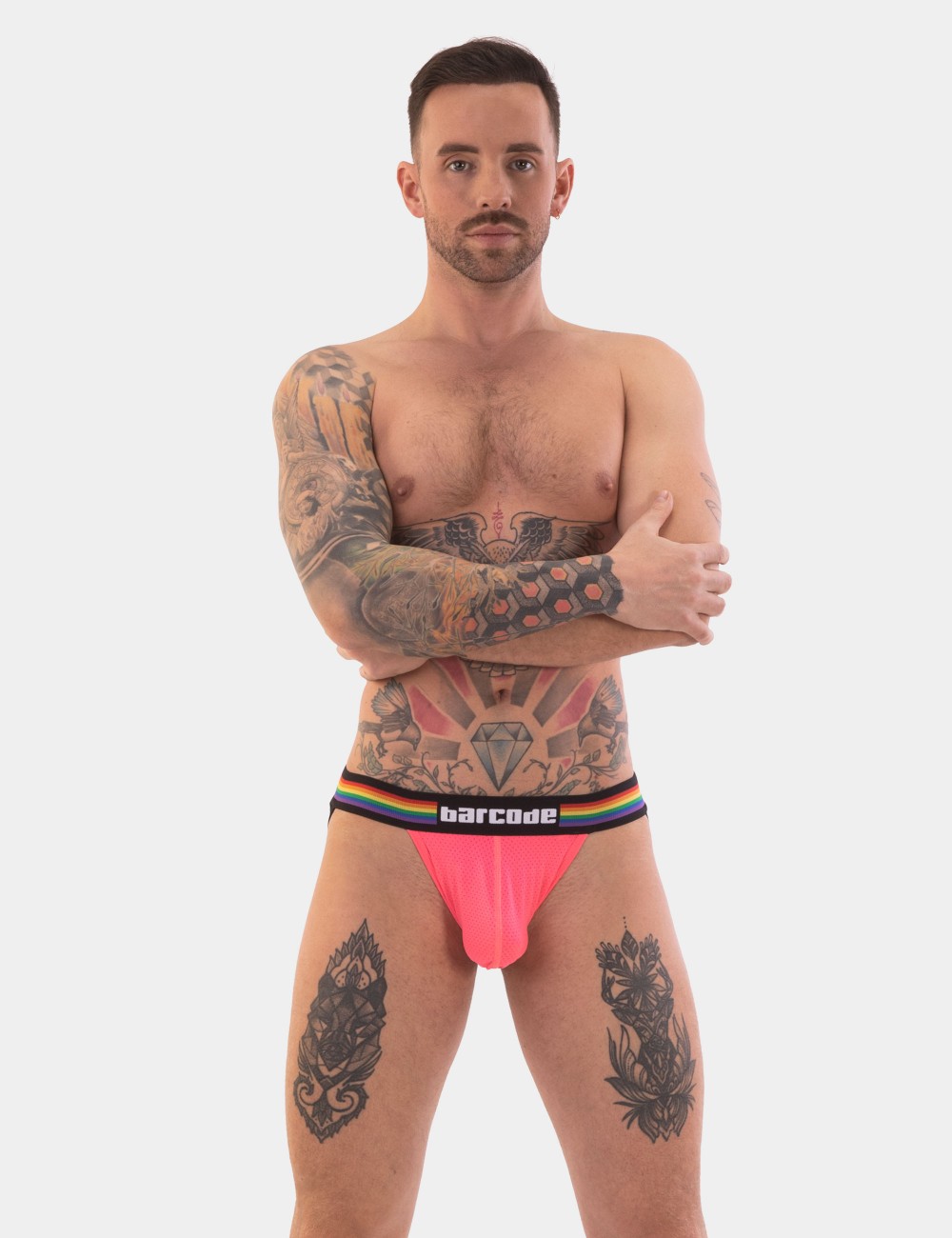 Barcode Pride Jock - Neonpink