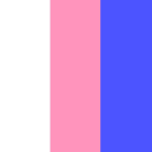 White-Pink-Blue